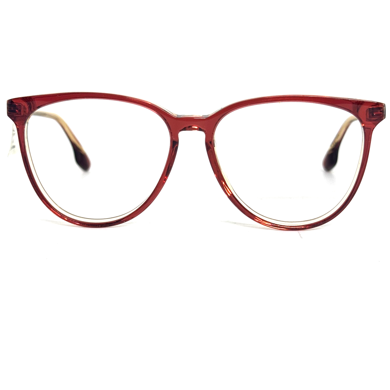 Victoria Beckham Opt Vb2610 607 54mm Cm Eyeglasses Frames Wine Honey H17056